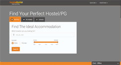 Desktop Screenshot of hosteldunia.com